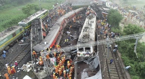 Odisha Train Accident.